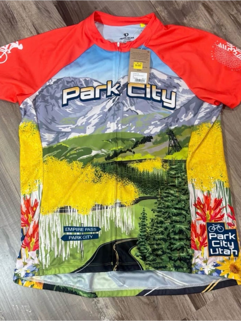 Pearl Izumi Women's XXL Cycling Jersey New With Tags Park City Utah